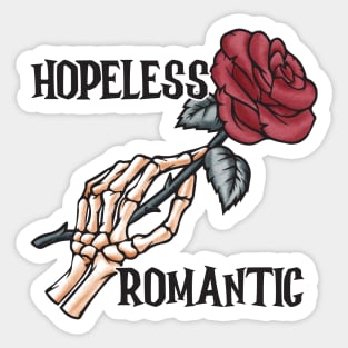 Hopeless Romantic Sticker